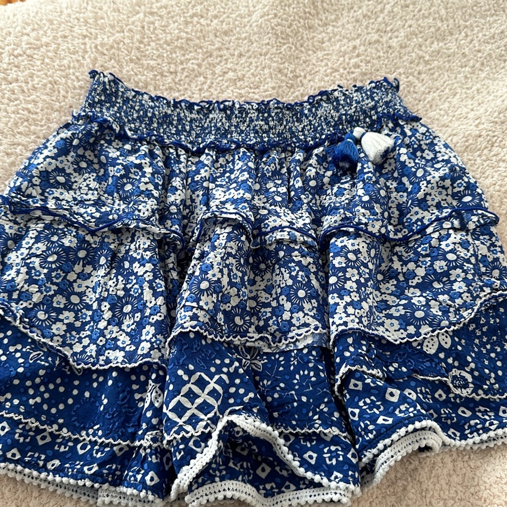 Poupette St Barth Kids Ariel floral mini skirt size 12